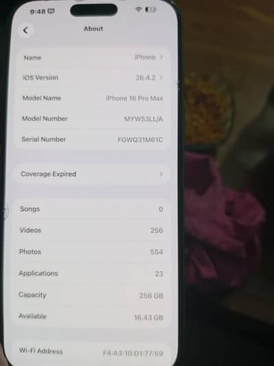 Apple iPhone 16 Pro Max jv