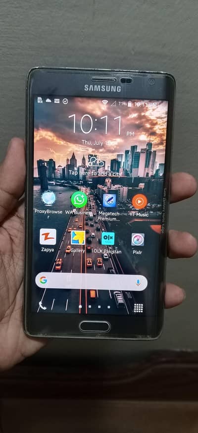 Samsung Galaxy Mobile Note Edge Mint Condition & PTA Approved 10/10