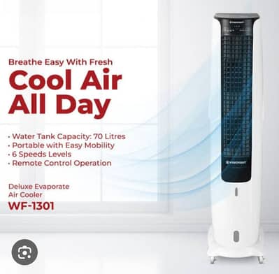 westpoint wf-1301-air cooler 70 liter excellent condition
