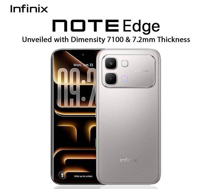 Infinix Note edge 5g 1