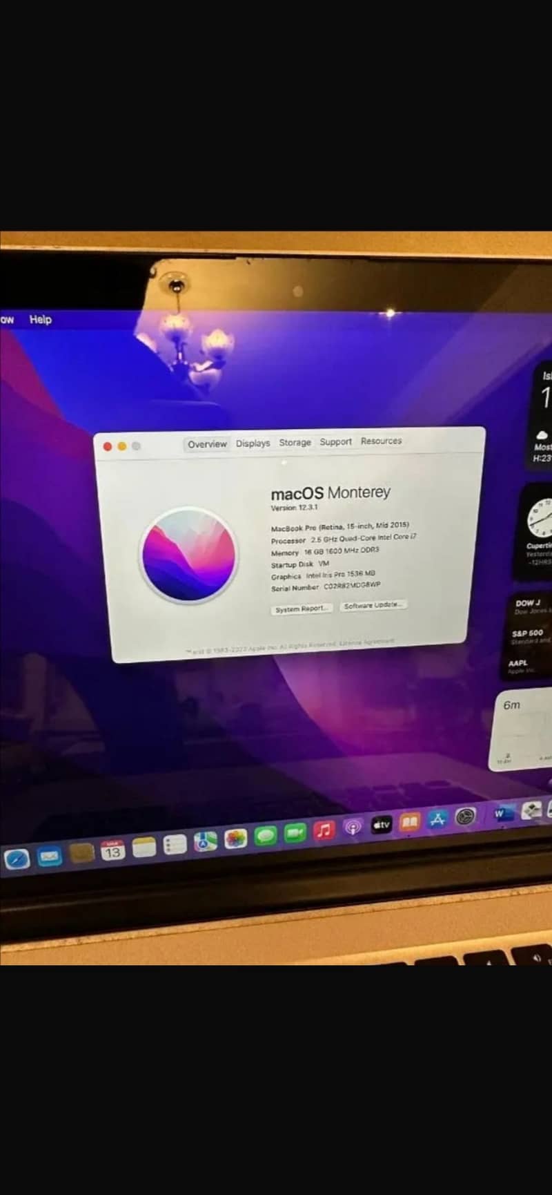 MacBook Pro 15” 10/10 3
