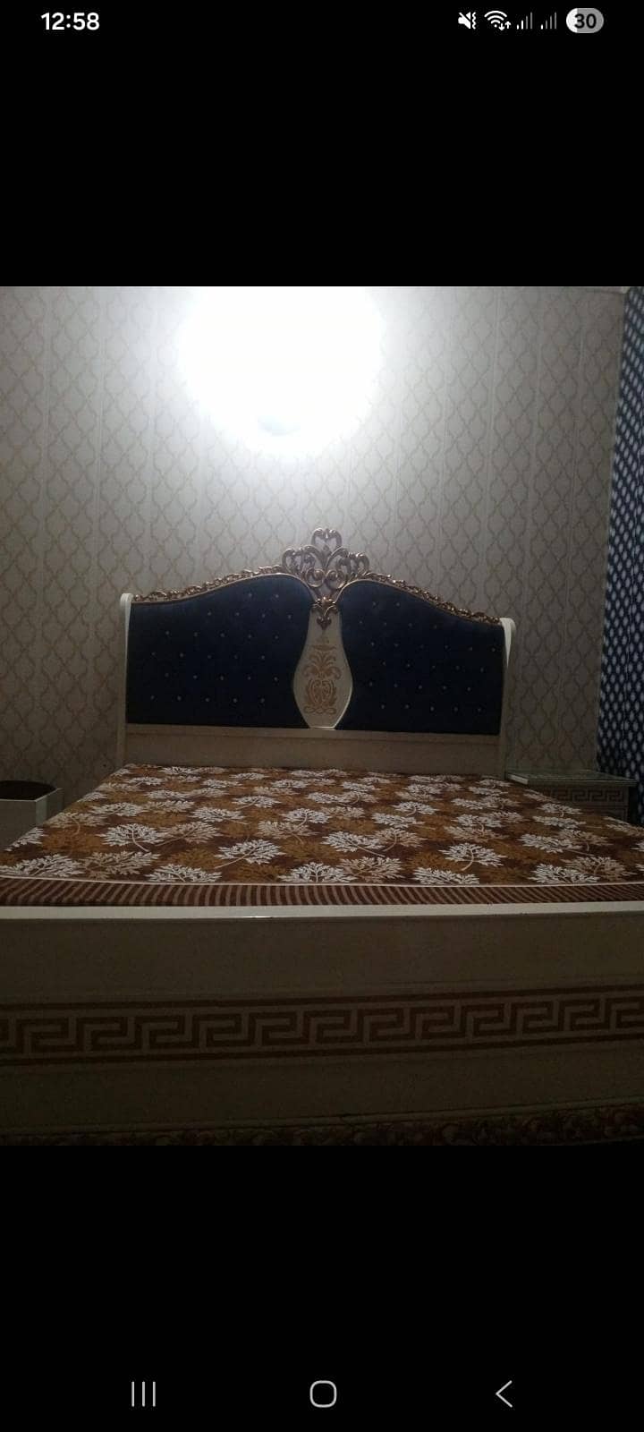 bed with dressing table 1