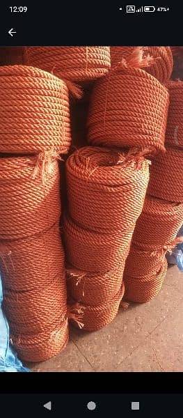 Fishing nets and Ropes
