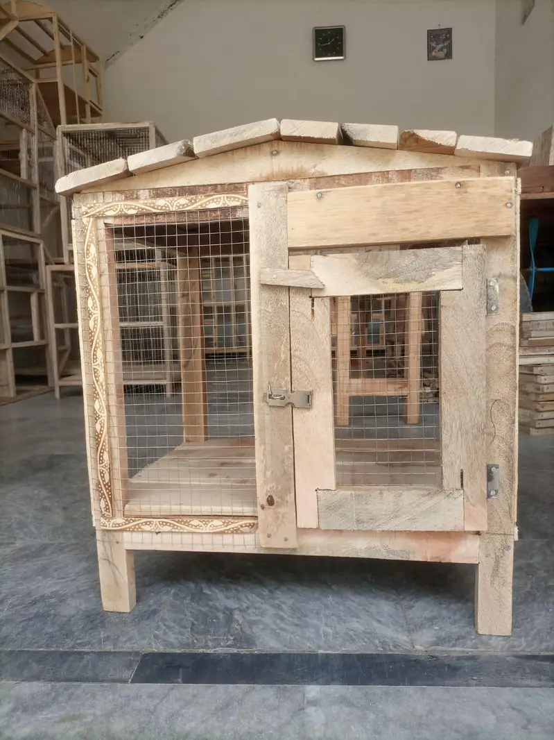 High-Quality Wooden Hen Cages for Sale — photo 3