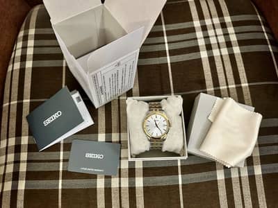 USA Imported Seiko SUR402 Gold Watch