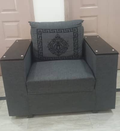 1,2,3 seater sofa grey colour