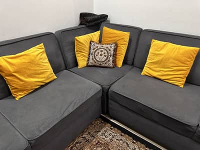 L Shape Modern Sofa 6 seater
