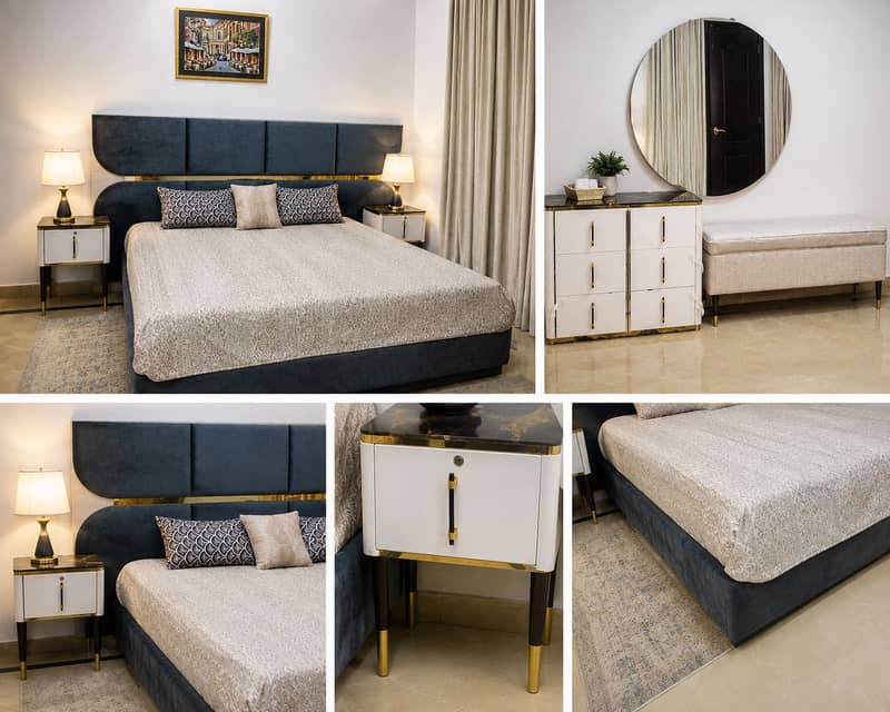 Kind size bed set 0