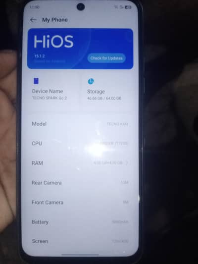 Tecno Spark Go