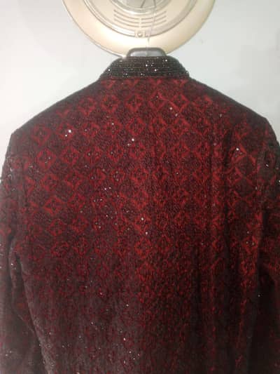 premium Wedding Sherwani with Kulla Worn Once
