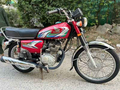 honda 125 model 23 all Punjab no location bhara kahu Islamabad
