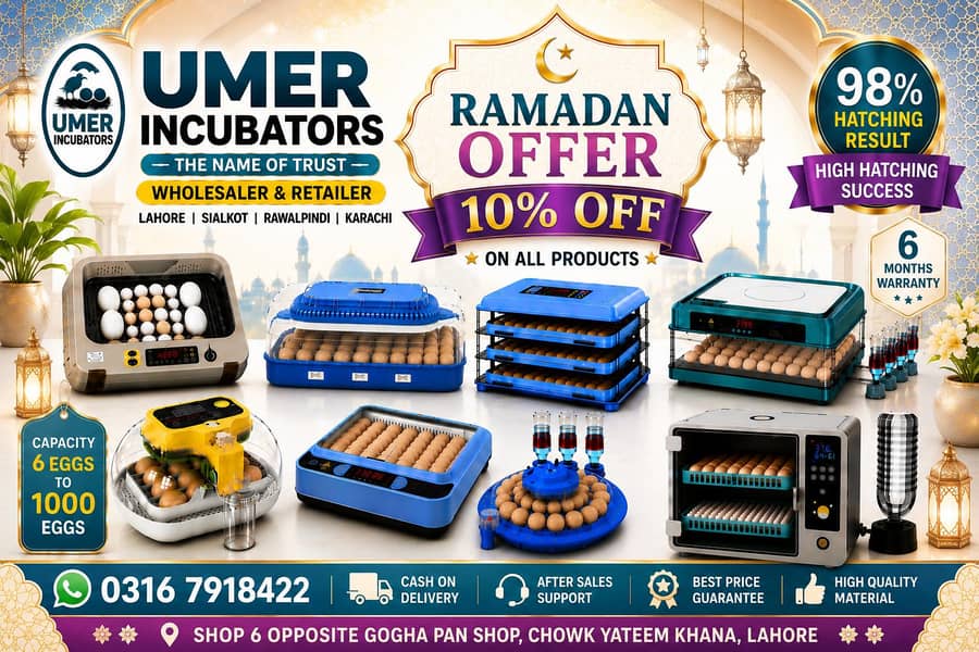 Automatic Egg Incubator | Egg Hatching Machine | Incubator | Brooder 0