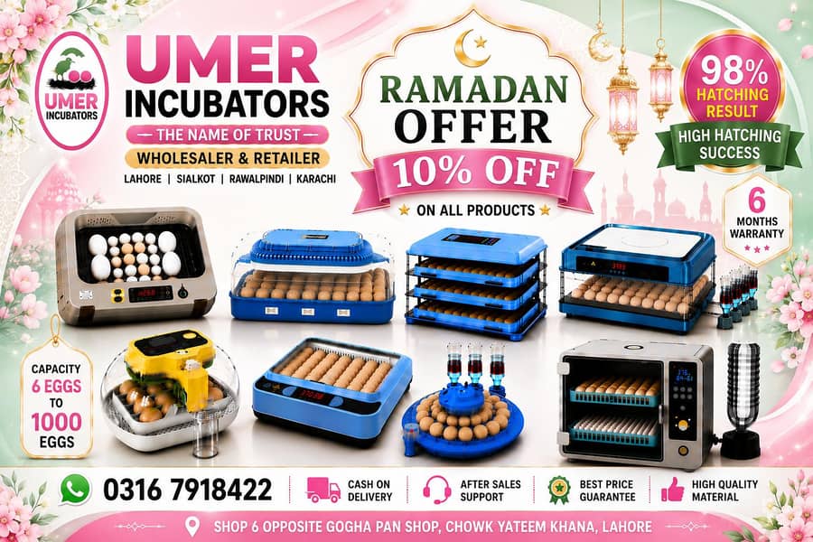 Automatic Egg Incubator | Egg Hatching Machine | Incubator | Brooder 0