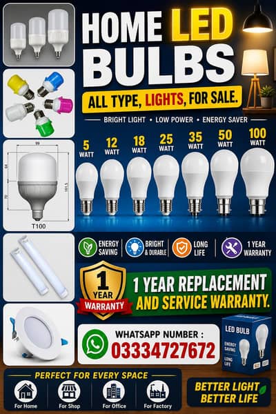 LED brand new bulbs