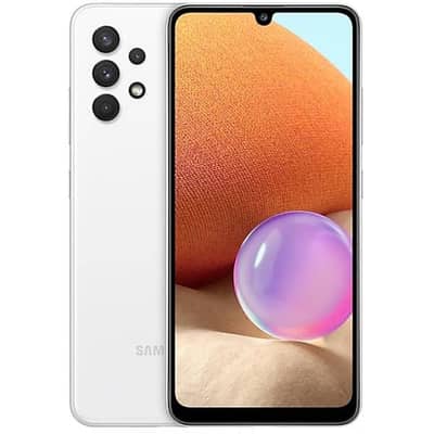 Samsung Mobile A32 with tiny crack, comes with free premium case