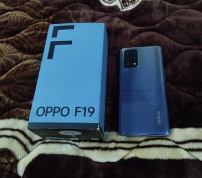 OPPO F19 6+6/128gb complete boc