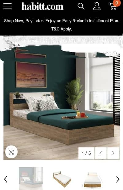 Habit branded 2 singl bed ,,just 4 5 months used,, good quality