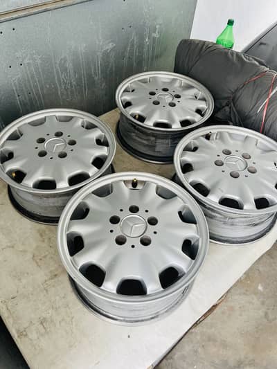 Original Mercedes-Benz OEM Alloy Rims – Complete Set