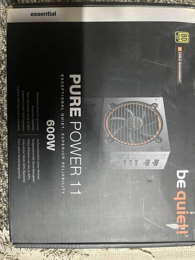 be quiet pure power 11 psu | 600W | 80 plus gold