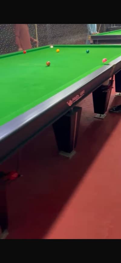 2 used Rasson Snooker Tables In Good Condition for sale