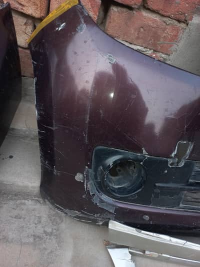 mira custom 2008 bumper