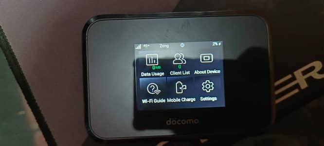 Docomo 4G WiFi Hotspot - Unlocked Works Any Network - Full Day Batter