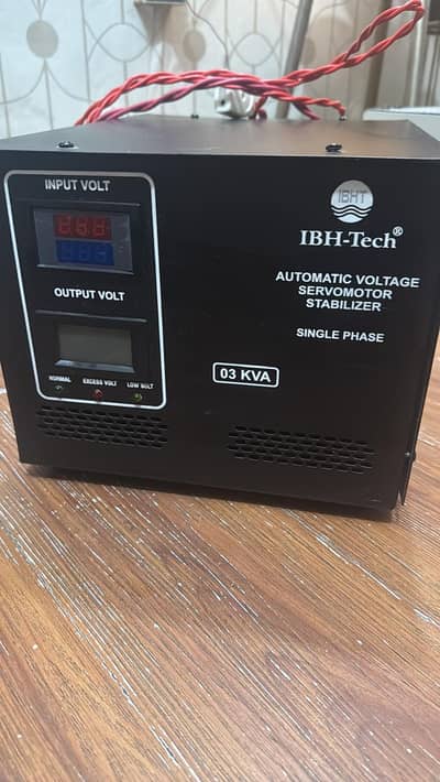 IBH-Tech 3 KVA Automatic Servo Stabilizer