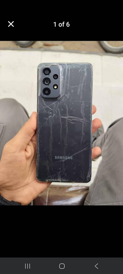 samsung A 73 10.10 new condition