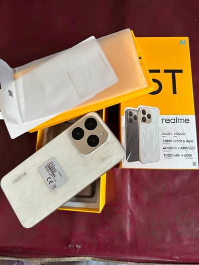 Realme 15t 5G 8/256gb just box opened