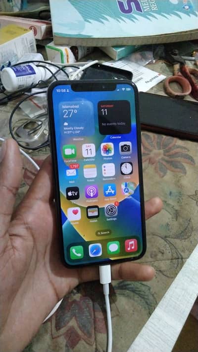 IPhone X pta approved 64gb with box read ads