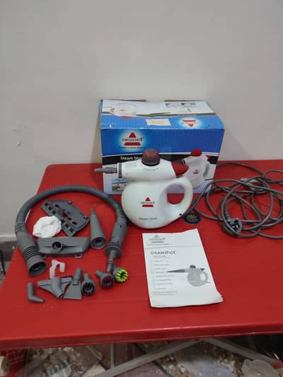 Bissell Netherlands Hand Held Steam Cleaner with Accessories