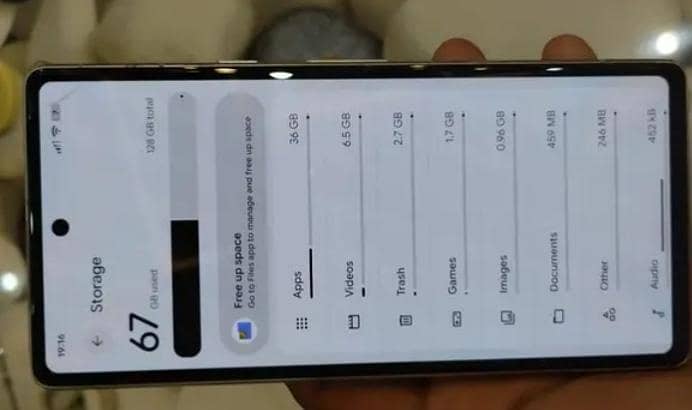 Google Pixel 7a 6