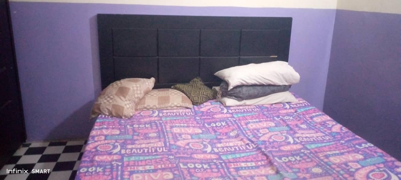bed almari dressing 1