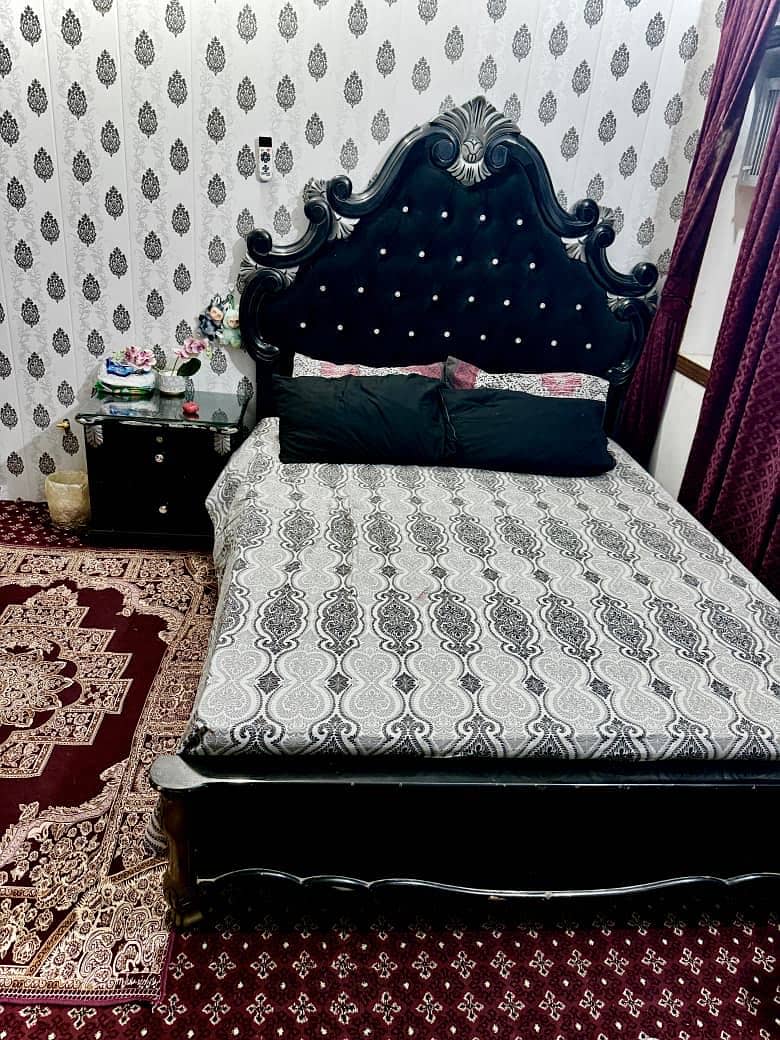 Bed , dressing table and one side table 1