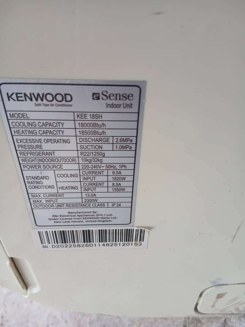 Kenwood Split Ac 7