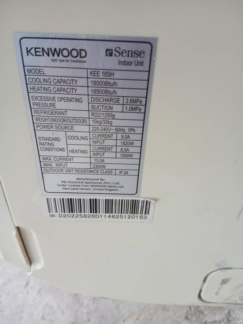 Kenwood Split Ac 8