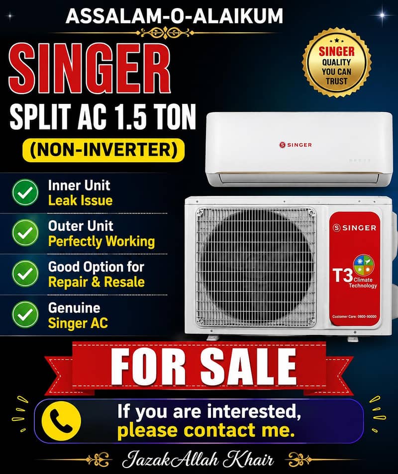 singer Split for sell 2