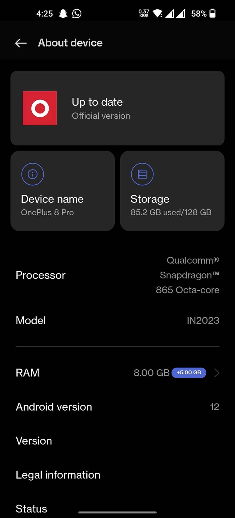 ONEPLUS 8 PRO 1