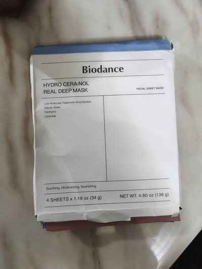 9 packet each 4 sheets Original Biodance Korean Sheet Masks available.