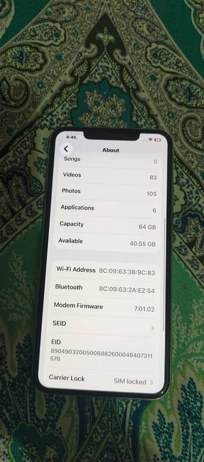 all ok 91 battery health no open no repair 64 gb