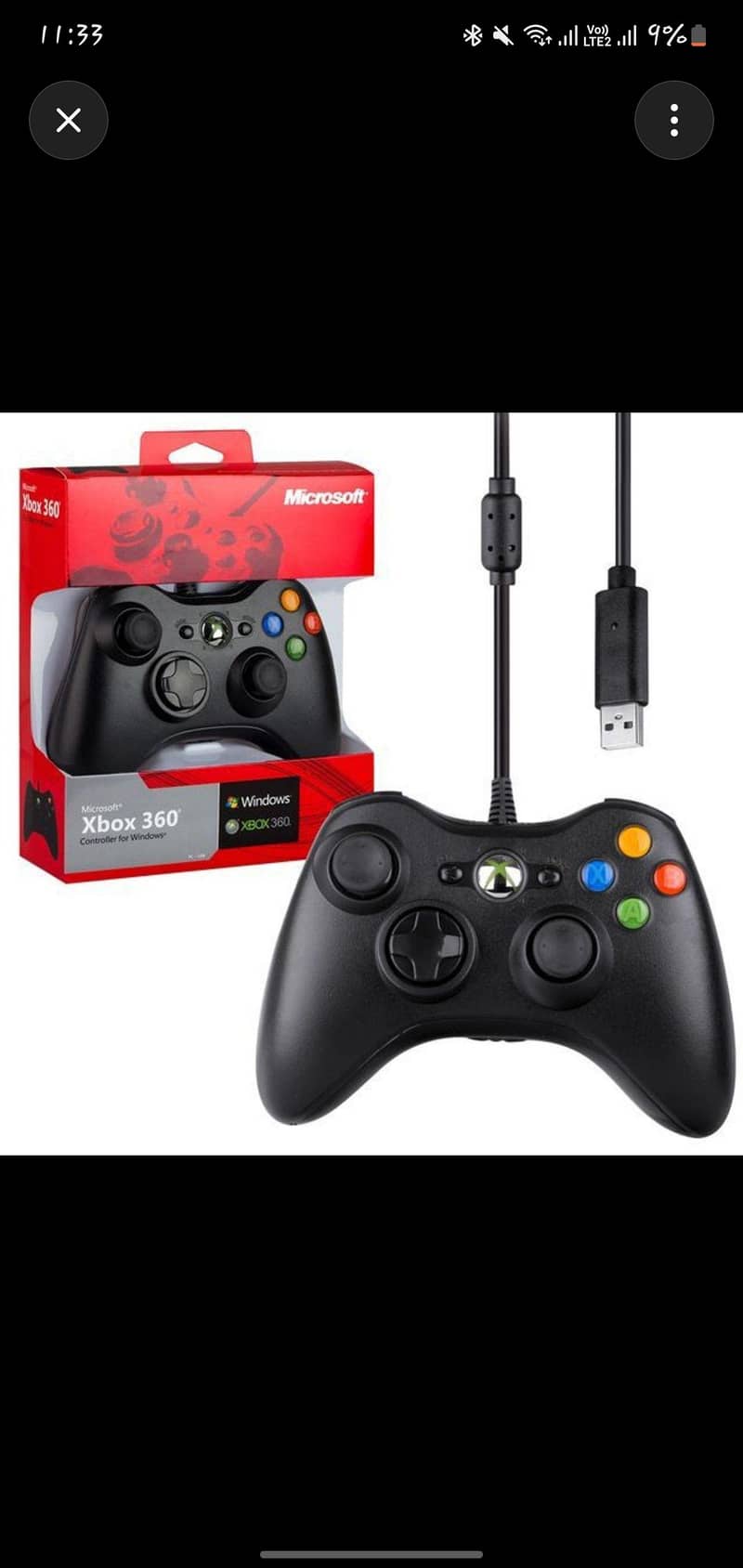 Microsoft xbox controller 360 new 5