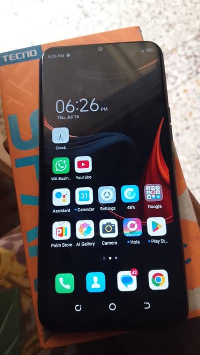 Tecno 8c Urgent sale 4gb 64 gb 5000 mah battery fast fingerlock