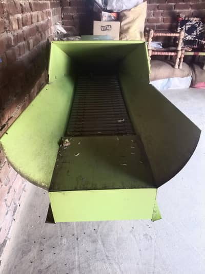 chuf cutter for silage 4.8 model 3phase 7hp motor