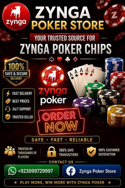 Buy Zynga Poker Chips