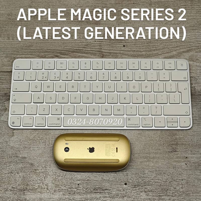 Latest Apple Magic 2 Keyboard & Mouse Combo - Bluetooth / Wireless 7