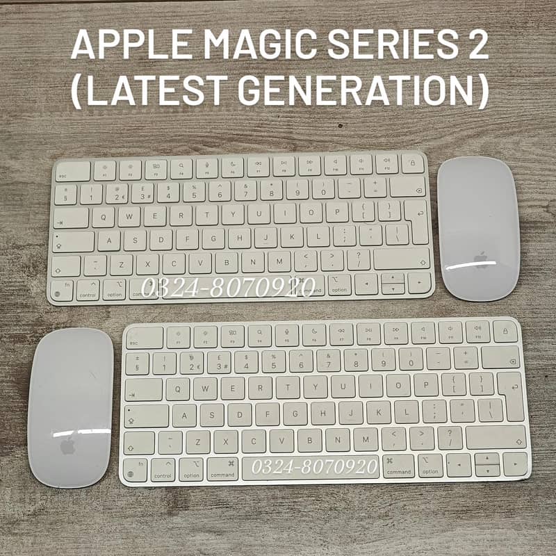 Latest Apple Magic 2 Keyboard & Mouse Combo - Bluetooth / Wireless 8