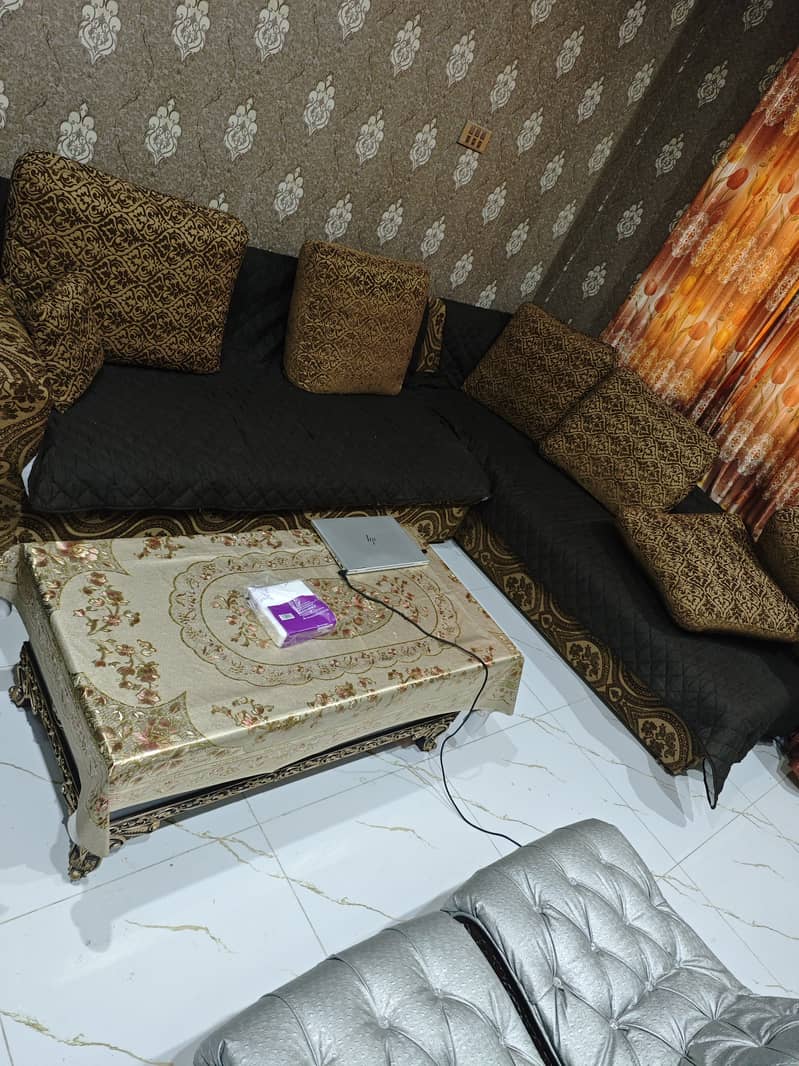 L shape sofa 1