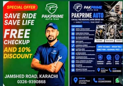 Car repairing and maintenance services