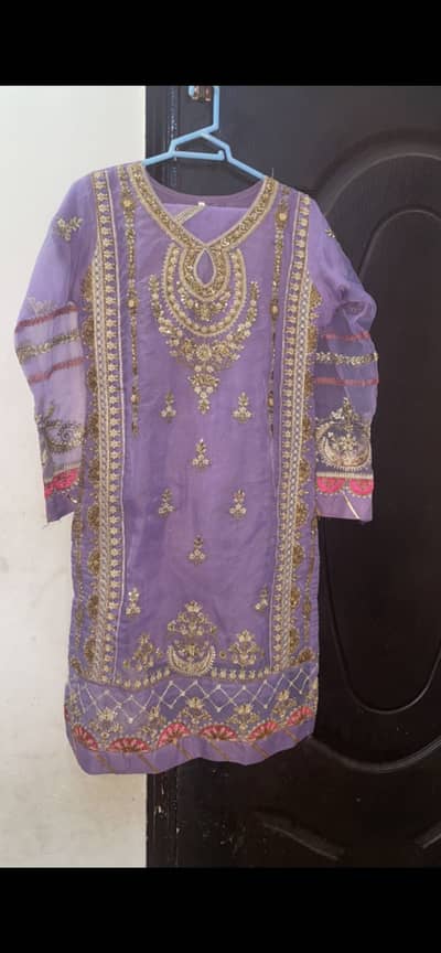 Party wear 3 piece dress