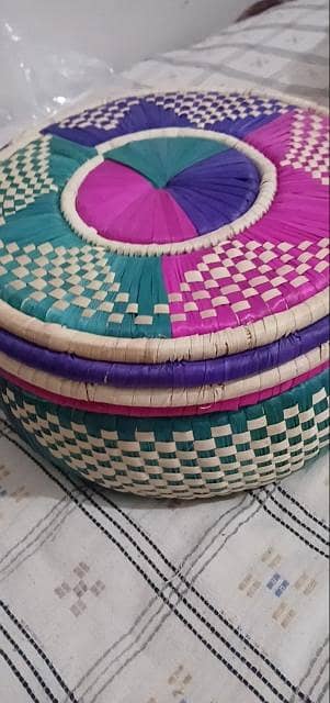 wooden pots